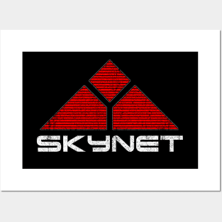 Skynet Logo Posters and Art